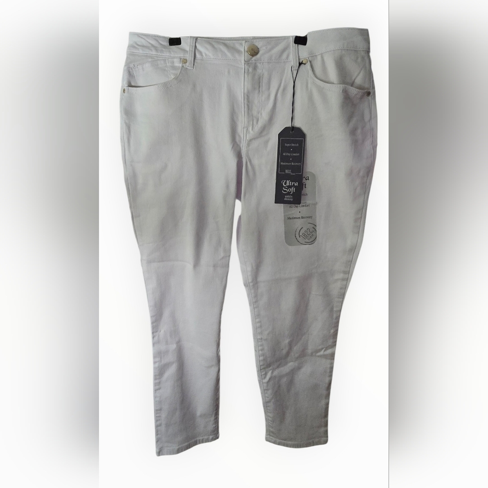 1822 Denim Ultra Soft Ankle Skinny Jeans Size 16